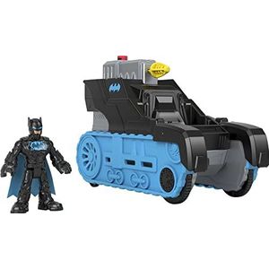 Fisher-Price Imaginext Mattel GVW26 DC Bat Tank met Batman, speelgoedauto met figuur, cadeau voor kinderen vanaf 3 jaar