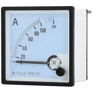 6T2 AC analoge ampèremeter 1A-2000A wijzer stroom meter 1 stuks (AC_180W)