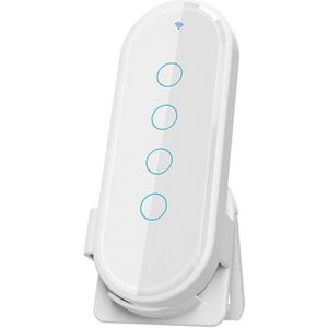 Pesfeh - Smart Home - Afstandsbediening - Wit - 433MHz 4 Sleutel EV1527 Coderingssleutel