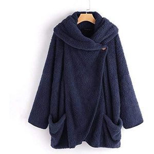 Vrouwelijke Teddy Truien Plus Size Fleece Vest Oversized 5XL Dames Winter Badjas 2022 Fluffy Truien
