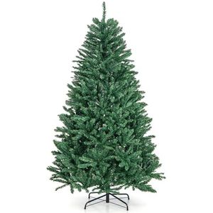 Kerst combi 'King Tree' - Kerstkrans - Kunstkerstboom - Met LED – Buiten/binnen