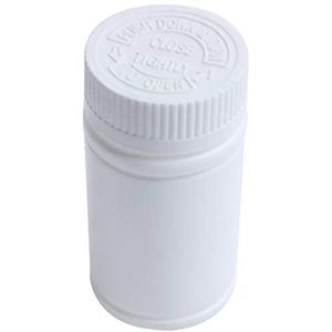 RIYAN Plastic Lege Geneeskunde Flessen Pil Container Houder 3pcs Wit