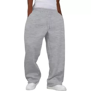Y2K Joggingbroek voor heren, baggy, wijde pijpen, lange sportbroek