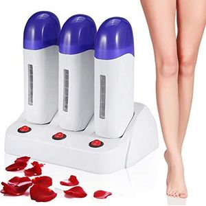 Gekke Verkoop Wax Warmer, 3Types Cartridge Wax Epilatory Roller Wax Heater voor Body Ontharing (EU Triple)