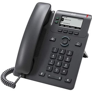 Cisco 6821 IP telefoon Zwart Handset met snoer 2 regels