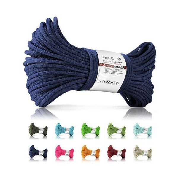 Paracord 550 Ganzoo Seil Für Armband, Leine, Halsband Bondage Seile