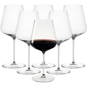 Spiegelau & Nachtmann, 6-delige bordeauxglasset, kristalglas, 750 ml, definitie, 1350135