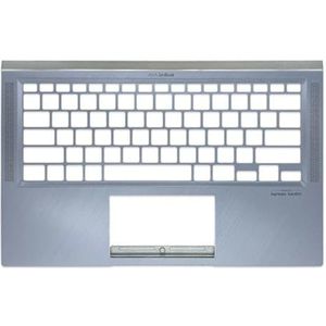 14"" zilveren palmsteun hoes bovenwerk compatibel met Asus ZenBook 14 UX431F UM431D DA BX431 laptop