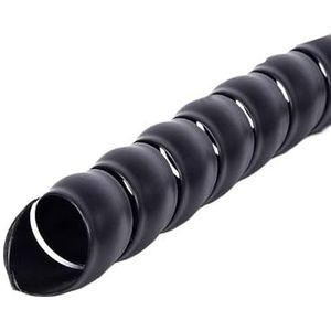 Kruisende draden, kabelbeveiligingsbuizen, Draadboom spiraalkabelmouw veelkleurig 8-45 mm binnendiameter 1/2/5 meter(Black,ID 30MM-2 METERS)