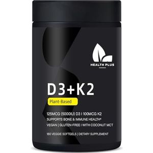 Vitamine D3 + K2 capsules