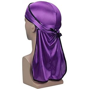 Hoofdbanden Voor Dames Mode Camo Heren Silky Tulband Print Unisex Silk Durag Headwear Bandans Hoofdband Haaraccessoires Piraat Hat Golven Vodden Hoofdbanden (Size : 31)