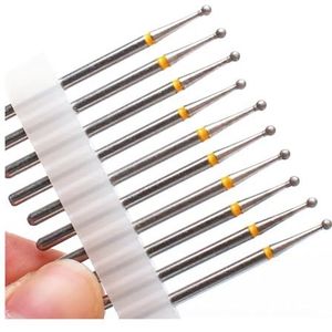 ApuaVireo&Co Nagelboorset for manicure, 10-delige diamantfrees for elektrische manicuremachine, veelkleurig(10pc no54)