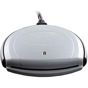 Identiv SCR 3310 v2.0 - USB SmartCard Lezer (ook voor 1,8 V) - ideaal voor online banking en veilige toegang tot netwerken en pc's/socialezekerings- en loyaliteitsprogramma's