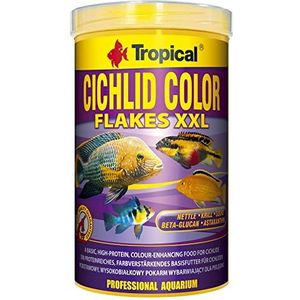 Tropical Cichlid Color Flakes XXL, per stuk verpakt (1 x 1 l)