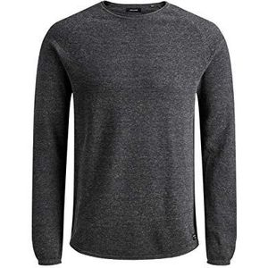 JACK & JONES gebreide tru heren Jjehill Knit Crew Neck Noos , Zwart zwart , S