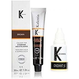 Wenkbrauw- en wimperverf met zuurstof, 3% kalentijn (KAL00503-505)