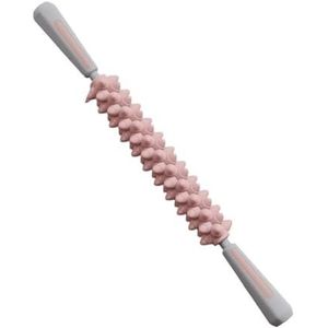 Yoga Massage Stick Wolf Tooth Stick Massage Roller Kuitspier Ontspanning Artefact Roller Rolling Dij Luangya Stick (Size : Pink)