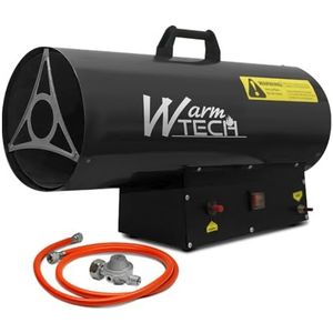 Gas-warmtekanon 50 kW. Warm Tech