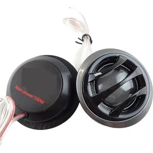Tweeter auto Tweeters voor auto Auto-audio refit Zijdefolie Hoge frequentie koorts Geluidskwaliteit Tweeter 2,5 inch tweeterset met condensator