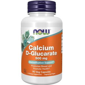 Now Foods - Calcium D-glucaraat - 500 mg - 90 Veganistische Capsules