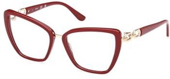 Guess - GU50180 - Optische Monturen - Rood - Acetaat - Kattenoog