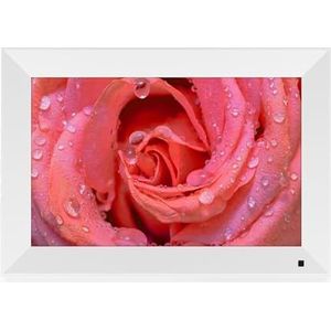 10.inch Digitaal Fotolijstje Met Micro SD Slot Video Advertentie Foto Afspelen In Loop In For Winkelcentrum Winkel Home High Definition Scherm(White)