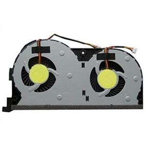 Laptop CPU koelventilator Voor For Lenovo For Y70-70 Touch Zwart