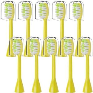 10 stuks, compatibel met Philips Sonicare One elektrische tandenborstel, vervangende tandenborstelkoppen, geschikt voor Philips Sonicare One HY1100 elektrische tandenborstels, met stofafdekking (Mango