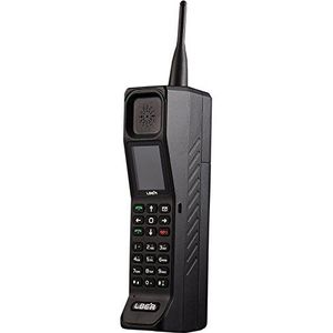 LBER KR999 klassieke retro dikke baksteen Sim-Free mobiele telefoon (zwart)