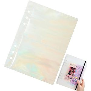 Kpop Fotokaarthouder | A5 Kpop Photocard Binder Waterbestendig Album,Ansichtkaarten Fotokaarten Camera Fotoalbum voor tienermeisjes, studenten, Kpop-fans Holdes