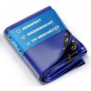 Nemaxx - PLA34 Premium - Dekzeil - Blauw - 300x200 cm - 650 g/m² PVC Waterdicht