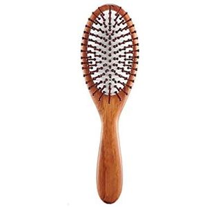 DieffematicSZ kam Hair Brush Nature Wooden Detangle Brush Hair Scalp Massage Comb Air Cushion Styling Tools for Women Men