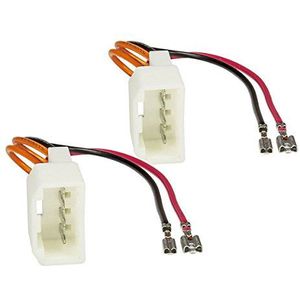 tomzz Audio 7115-001 Luidspreker adapter (set van 2) naar DIN compatibel met Ford vanaf 2007 Fiesta vanaf 2009 C-Max vanaf 2003 S-Max vanaf 2007 Focus