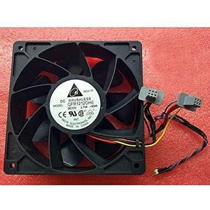 For For IBM Server 74Y5220-6000RPM, 210.38CFM, Double Ball Bearing Design High-Performance QFR1212GHE DC 12V 2.70A 12038 Cooler Fan LMNCBVYA