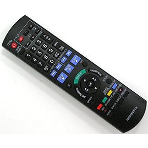 Alltro Vervangende afstandsbediening voor Panasonic N2QAYB000124 DVD-recorder