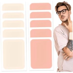 Tattoo Cover Up Patch, 10% Patch voor tattoo -litteken en moedervlekken, onzichtbare waterdichte huidtint concealer sticker voor het bedekken van littekens tatoeages, style1