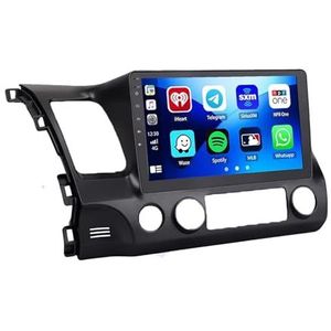 Android autoradio voor Honda Civic 2006-2011, 9 inch touchscreen autoradio Autoaccessoires met GPS Bluetooth FM RDS HiFi WiFi(F1 1+32G)