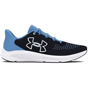 Under Armour Charged Pursuit 3 Trainers Womens, Zwart Wit Blauw, 40 EU