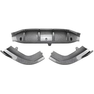 Autoachterspoilers Achterbumper Diffuser Lip Splitter Guard Body Kits Voor Mercedes Voor Benz GLC Klasse X254 2023 + GLC260 GLC300 Voor AMG Autostaartspoilers(Koolstoflook)