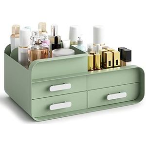 Organizer voor badkamer, opbergdoos voor make-upkwasten, Groen