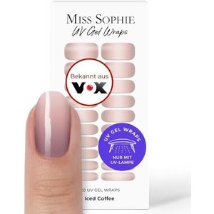 Miss Sophie - Iced Coffee - Uv-Gelnagelfolieset - Ombré-Look - Dierproefvrij