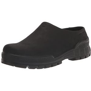 ECCO Women's Track 25 Clog, Black, 10-10.5