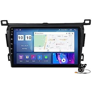 Autoradioradio voor T-oyota RAV4 2013-2018 GPS-navigatie 9In Touchscreen Android 14 mediaspeler Video-ontvanger Ondersteuning Wifi 4G DSP Carplay,M700s