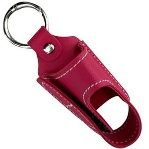 ESTCNK Lichtgewicht PU Lederen Inhalator Houder Sleutelhanger Sproeier Opbergzakjes voor Reizen en Dagelijks Gebruik Met Maat, zoals beschreven