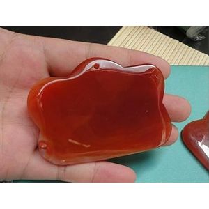 Eenvoudig te gebruiken Schoonheidsgereedschap Natuurlijke Agaat Guasha Carneool Gua Sha Board