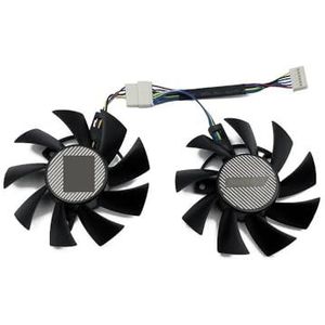 75MM FD8015U12D 6Pin, Grafische Kaart Koelventilator, Voor ASUS voor RTX 2060 GTX 1660 1660Ti TUF GAMING OC, Vervang T128015BU