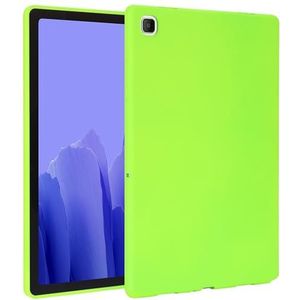 Hoes, Tablethoes compatibel met Samsung Galaxy Tab A7 10,4 inch T500/T505/T507 zachte TPU slanke schokbestendige beschermhoes, slanke pasvorm, lichtgewicht slimme hoes (Color : Fluorescent Green)