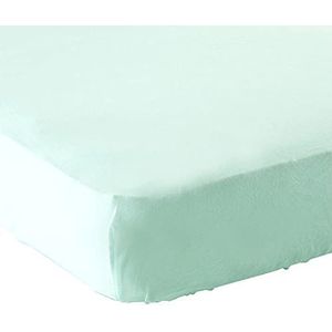 Luvable Friends Unisex Baby Getailleerd Wiegblad, Mint Solid, One Size