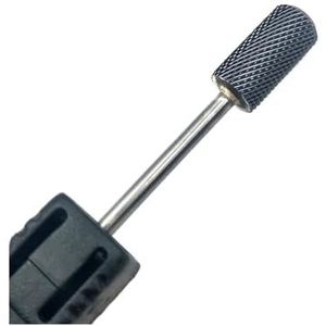 HQABCUTR Zwarte nagelbits 3/32 wolfraamcarbide boorfrees for manicure-accessoires, nagels en gereedschap