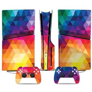 Voor PS5 PRO Skin Digital Edition Console En Controller Vinyl Cover Skins Wraps Krasbestendig, Compatibel Met Voor PS5 Digital Edition Pro 80268 Geen Schuimvorming Bubbelvrij